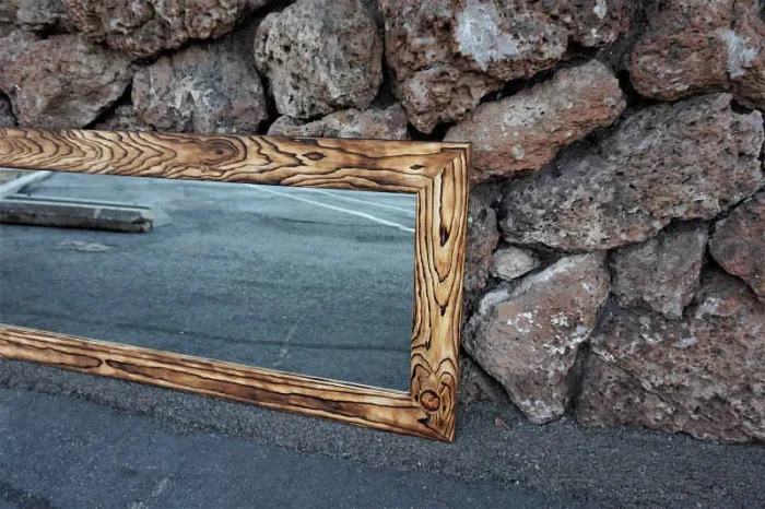 RECLAIMED WOOD MIRROR - Image 5