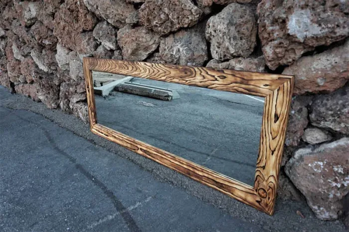 RECLAIMED WOOD MIRROR - Image 4