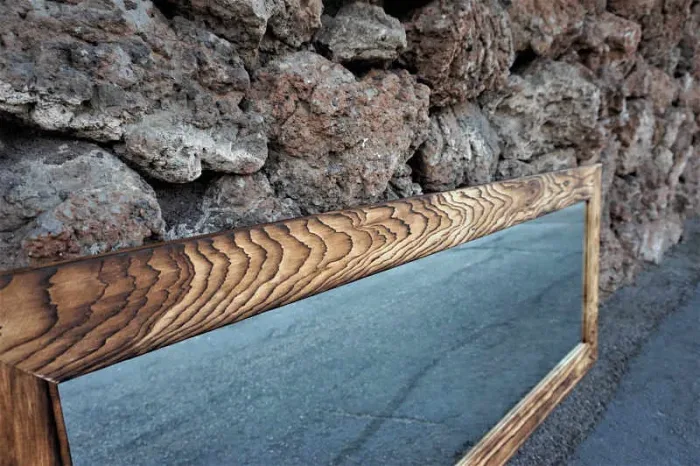 RECLAIMED WOOD MIRROR - Image 2