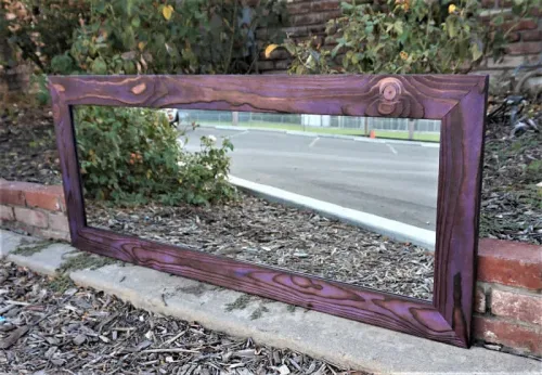 Purple mirror
