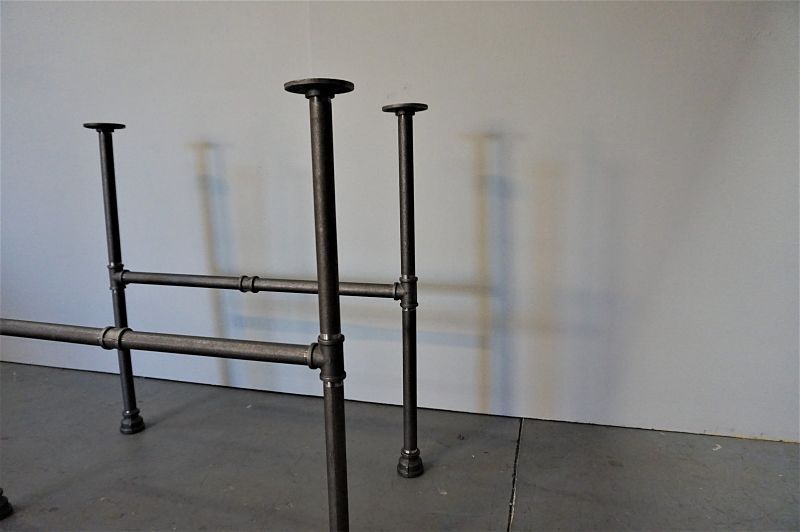 Iron Pipe Table Legs Metal For Coffee Industrial Kit - Diy Table Legs Pipe