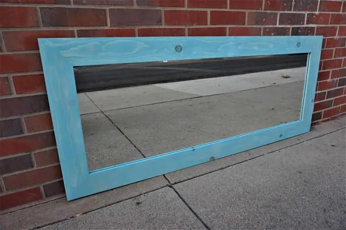 VINTAGE AQUA MIRROR