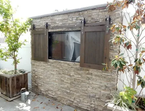Barn door hardware styles
