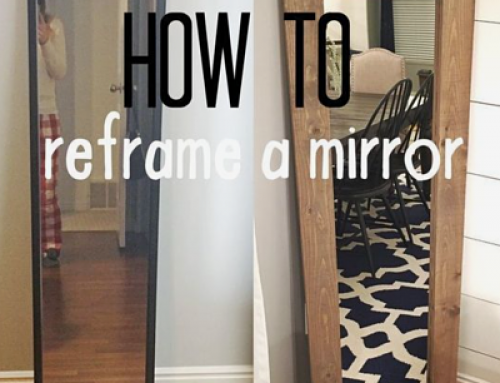 Reframing a mirror 5 unique ways