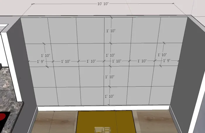 Custom Antique mirror tiles for Nick Lynum - Image 2