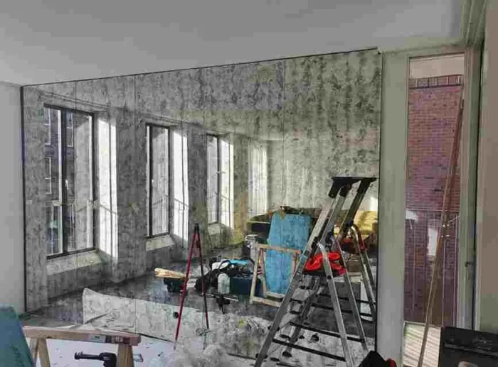 antique mirror tiles, antique glass mirror