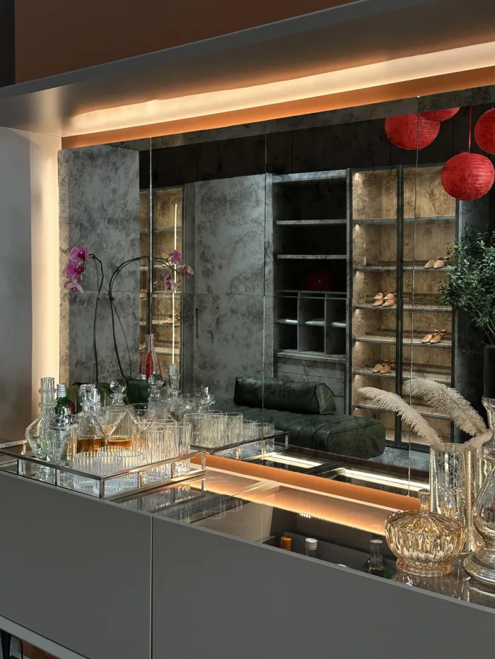 Custom Antique mirror tiles for  LC Lane / additional K1 Mirror tiles