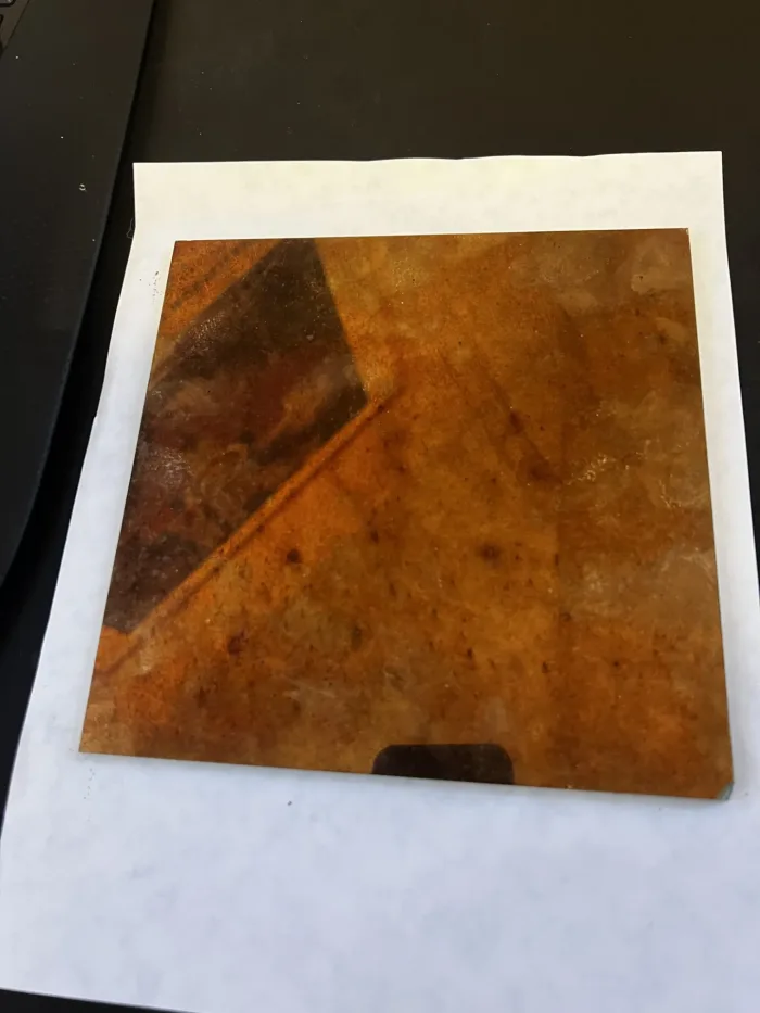 Custom Antique mirror tiles for Anne Norton